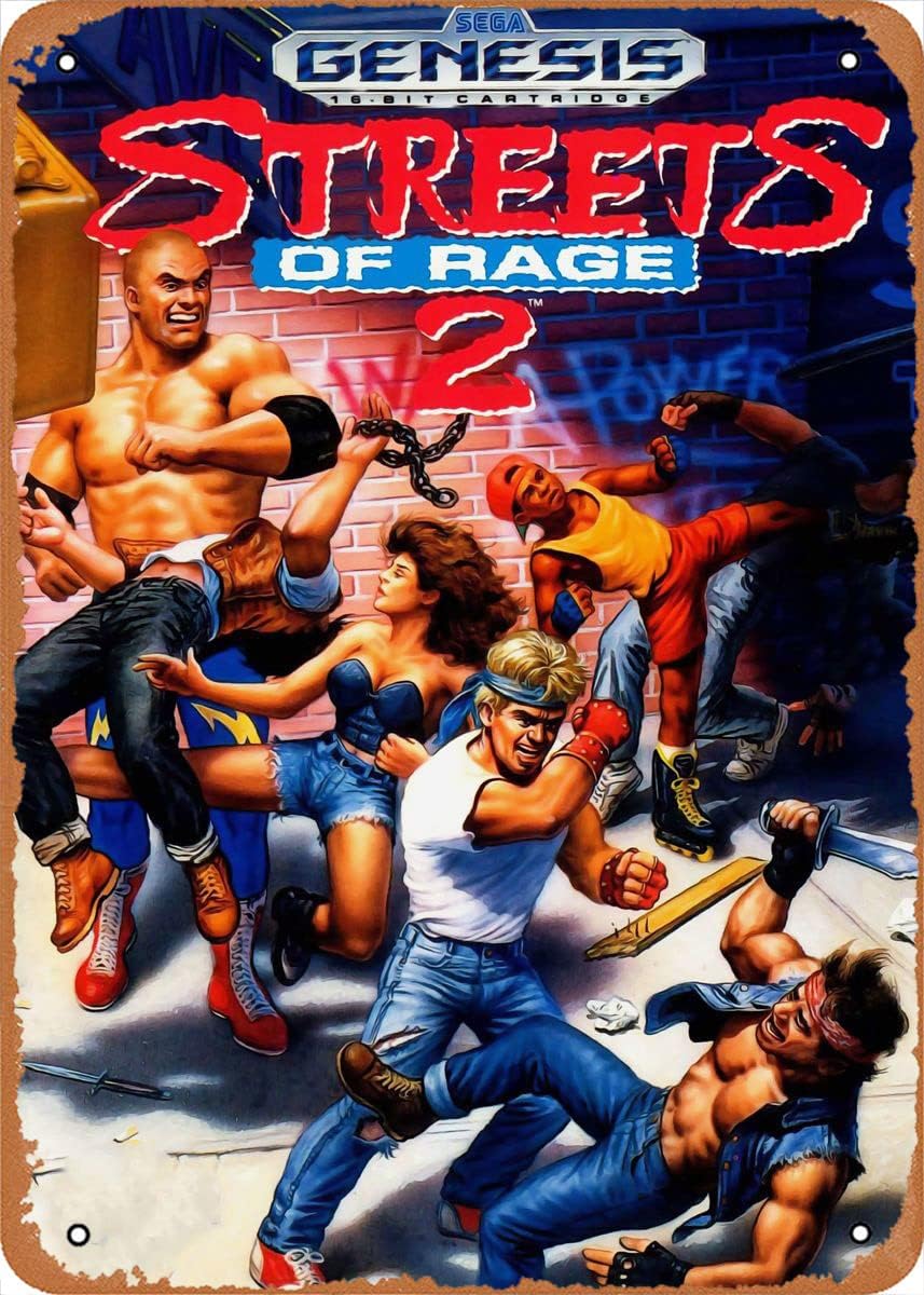 Game Retro Gaming - 클래식 아케이드 비디오 게임 포스터 메탈