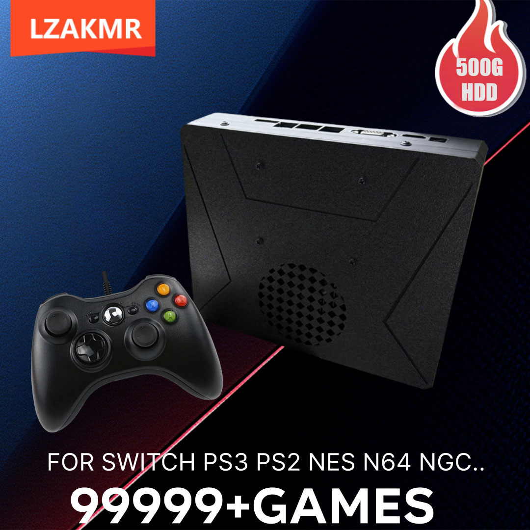 Retro Gaming Ps2 - LZAKMR S1 레트로 게임 콘솔 듀얼