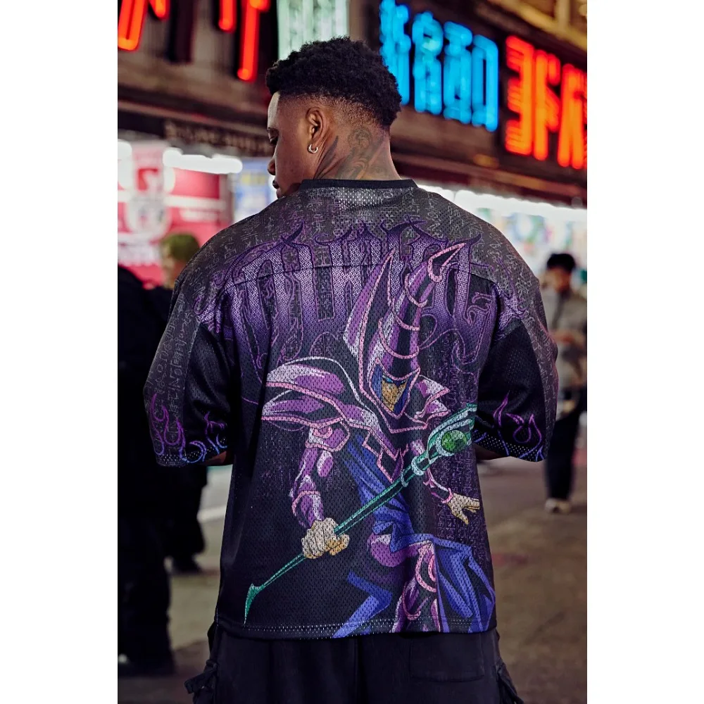 Retro Gaming Shirt - 남성 스포츠 및 레저 라운드 넥
