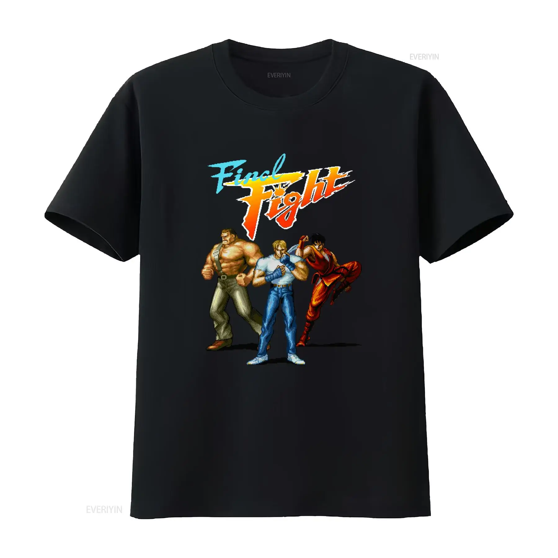 Retro Gaming Shirt - 레트로 SNES 아케이드 파이널 파이트 박스