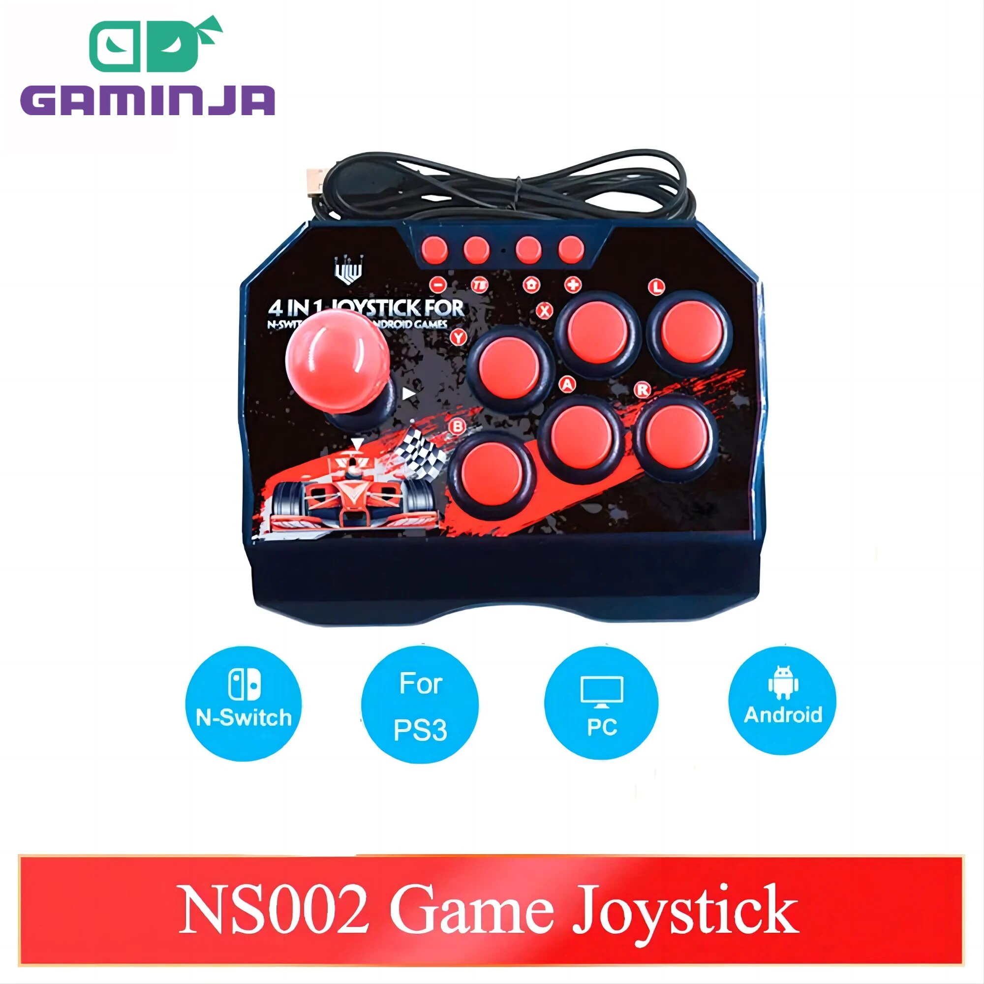 Retro Gaming Theme - GAMINJA NS002 4 1 레트로 아케이드