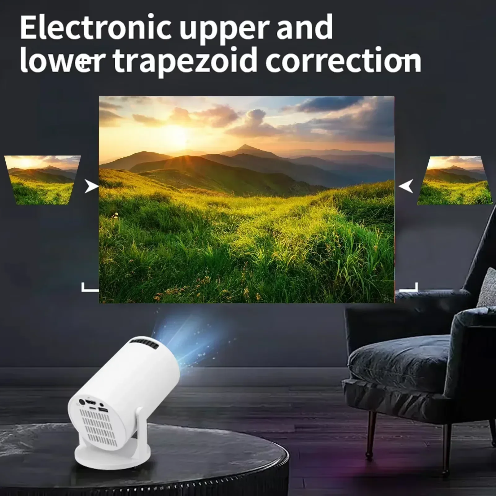 미니 HY300 스마트 안드로이드 프로젝터 휴대용 무선 - Retro Gaming Projector 리뷰 및 가격