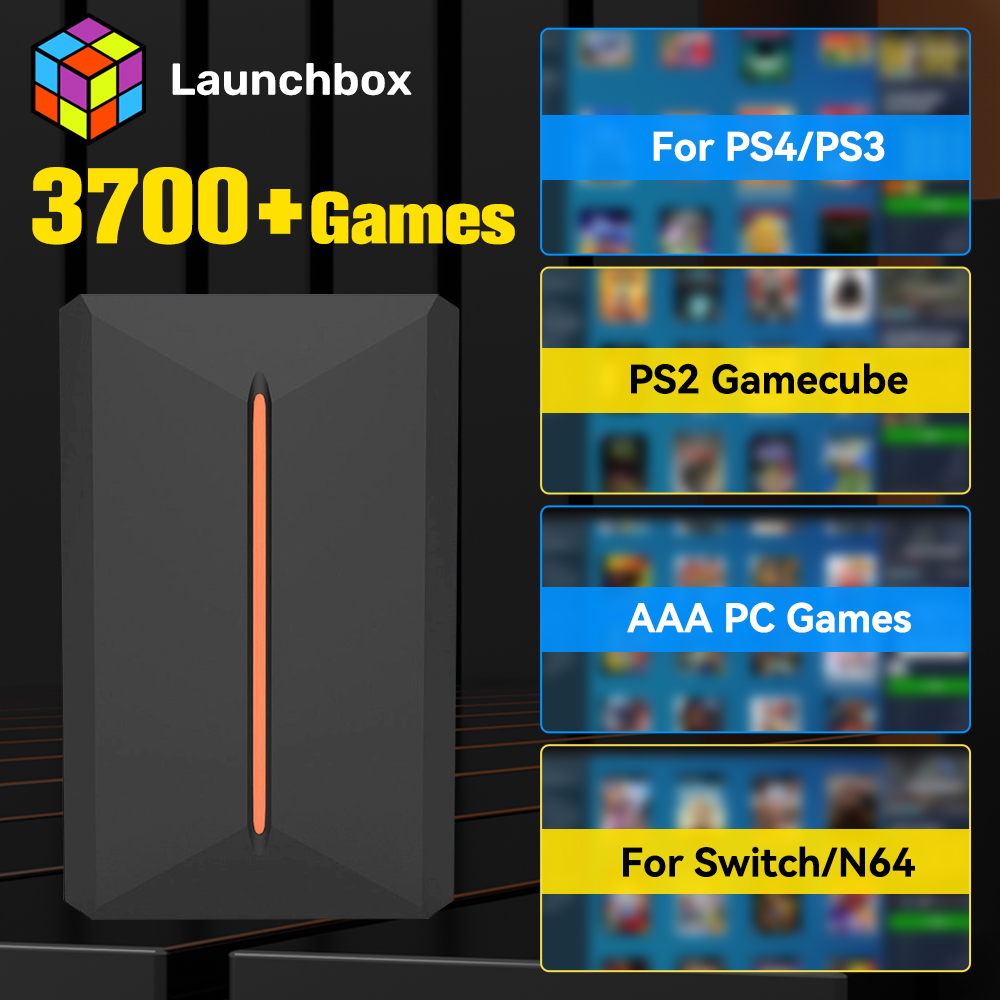 Launchbox 외부 게임 하드 드라이브 레트로 게임 - Retro Gaming Ps2 리뷰 및 가격