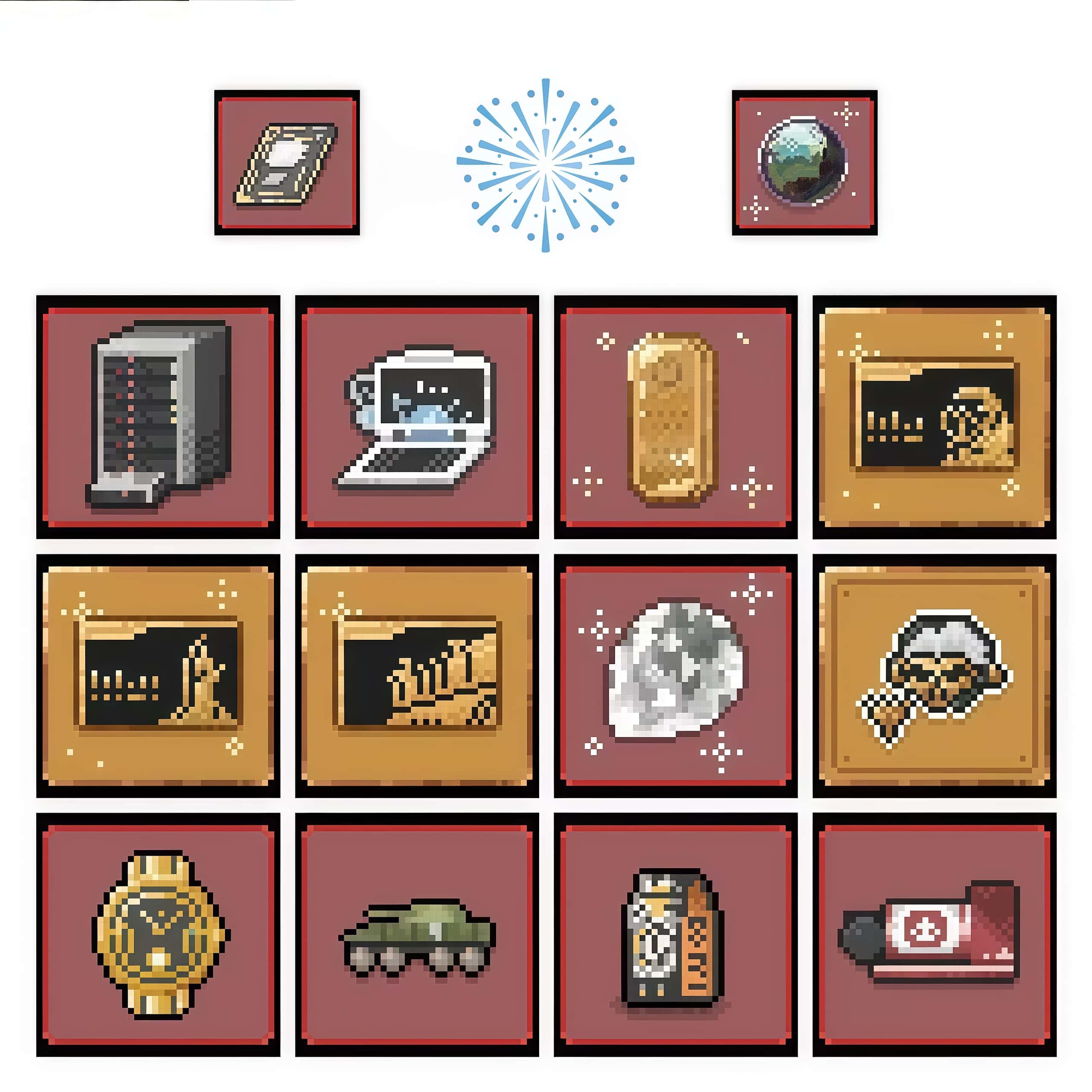 500Pcs 델타 게임 픽셀 스티커 롤, 레트로 픽셀  - Retro Gaming Bar 리뷰 및 가격