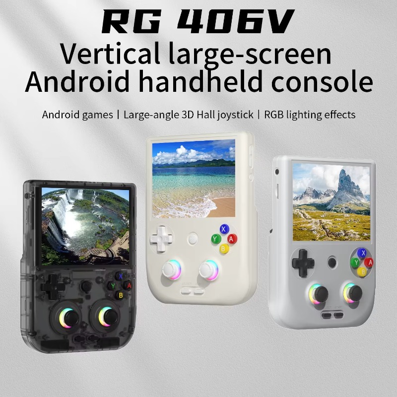 요 RG406V 휴대용 게임 콘솔 RGB 라이트 조이스 - Retro Gaming Ps2 리뷰 및 가격
