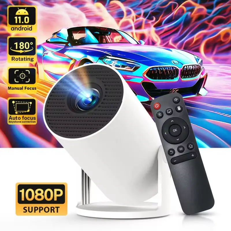1개 휴대용 1080P 프로젝터 HY300 270도 조 - Retro Gaming Projector 리뷰 및 가격