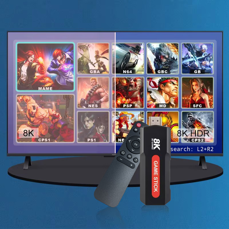 X2 게임 스틱 HD 4K 8K 3D 콘솔 듀얼 컨트롤 - Retro Gaming Usb 리뷰 및 가격