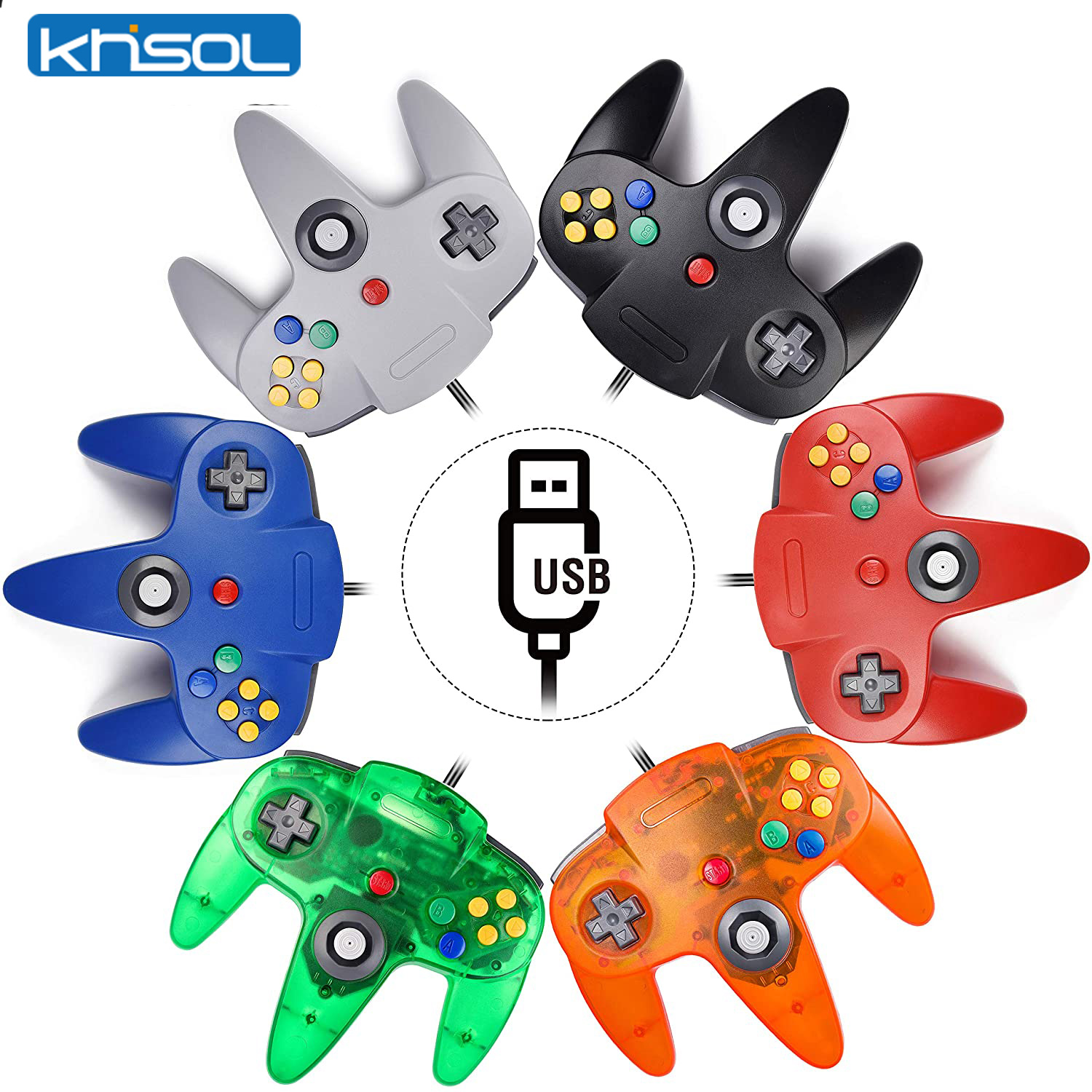 N64 컨트롤러 클래식 USB 유선 원격 게임 패드 게 - Retro Gaming Usb 리뷰 및 가격